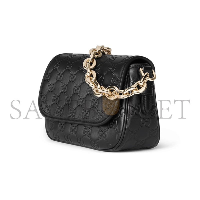 G*u*i gg emblem small shoulder bag 847448 aafdv 1000 (20.5*13*7cm)